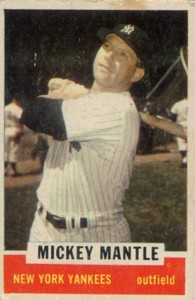 1962.Jello # 5 MICKEY MANTLE (Yankees)