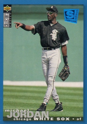 michael jordan baseball card value