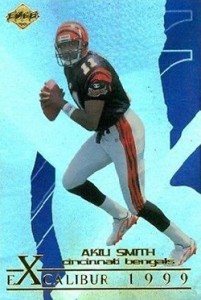 1999 COLLECTOR'S EDGE FURY - RC #154 MICHAEL BISHOP NEW ENGLAND PATRIOTS