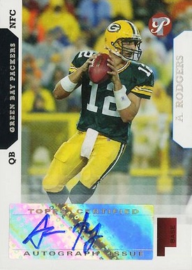 aaron rodgers autograph value