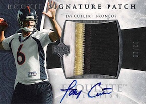 2006 Exquisite Collection Jay Cutler RC #134