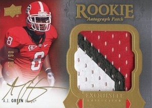 2011 Exquisite Collection AJ Green #151