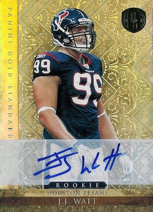 J.J. Watt Houston Texans Trading Cards Set