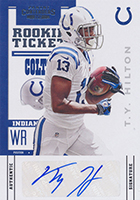 T.Y. Hilton Cards and Rookie Card Checklist