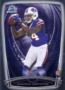 SAMMY WATKINS 2014 Fathead Tradeables #25 ROOKIE Bills CLEMSON tigers