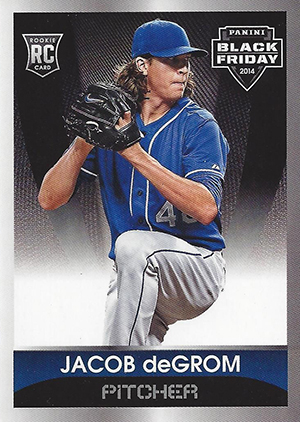 2014 Donruss The Rookies JACOB DEGROM Rookie Card #74 PSA 9 Mint