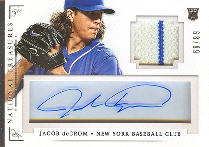 JACOB DEGROM 2014 Donruss Rookie Card Texas Rangers 