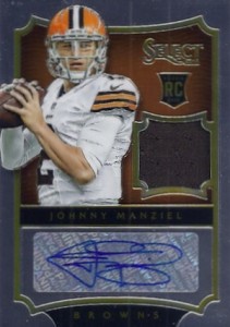 : Football NFL 2014 Panini Rookies & Stars #153 Johnny Manziel  #153 NM Near Mint RC Rookie : Collectibles & Fine Art