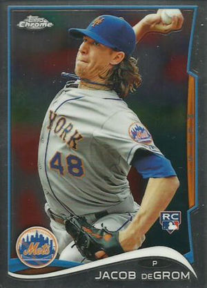 Jacob deGrom Rookie Card 2014 Bowman Chrome Prospects #BCP73 –