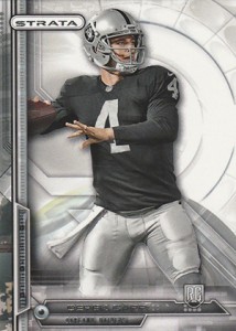 Derek Carr 2014 Topps Football Rookie Card RC Jersey Relic #TR-DC