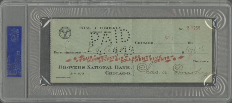 1919 World Series Mini-Mega Ticket - Black Sox / White Sox 9 1/4 x 6"  DM1