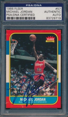 Top Michael Jordan Card and Memorabilia Sales of 2014-15 11