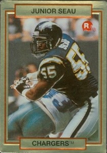 1993 Playoff Junior Seau San Diego Chargers #6