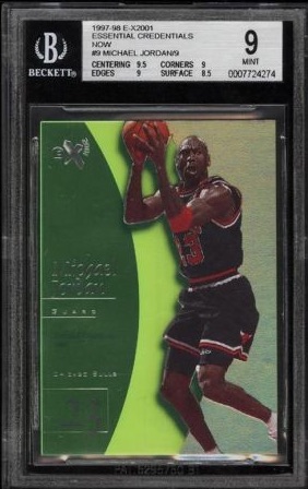 Top Michael Jordan Card and Memorabilia Sales of 2014-15 14