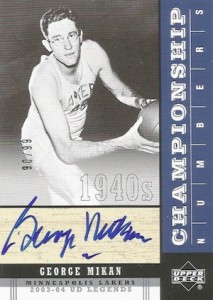 Top 15 George Mikan Basketball Cards, Rookie Card