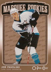 Joe Pavelski Rookie Card Hockey Cards