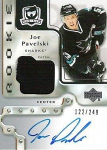 NHL Joe Pavelski Signed Trading Cards, Collectible Joe Pavelski