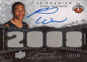 Top Russell Westbrook Rookie Cards 