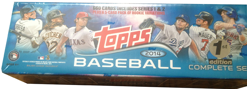 2014 Topps Baseball 1st Edition Is a Set You'll Rarely See 2