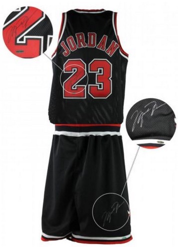 game worn michael jordan jersey