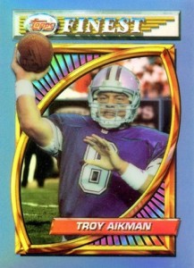 1994 Finest Refractors Troy Aikman #202