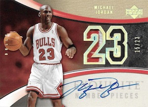 Michael Jordan Exquisite Collection Basketball Guide, Gallery, Top List