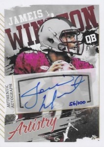 2015 Sage Hit Artistry Autographs Jameis Winston