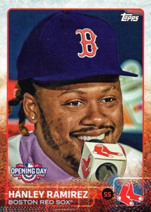 2015 Topps Opening Day Variation 140 Hanley Ramirez