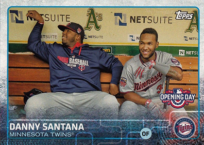 2015 Topps Opening Day Variation 30 Danny Santana