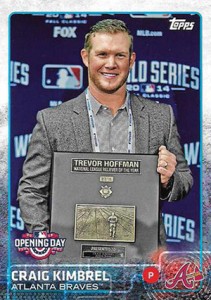 2015 Topps Opening Day Variation Craig Kimbrel