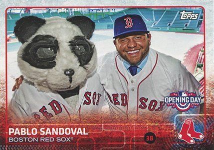 2015 Topps Opening Day Variation Pablo Sandoval