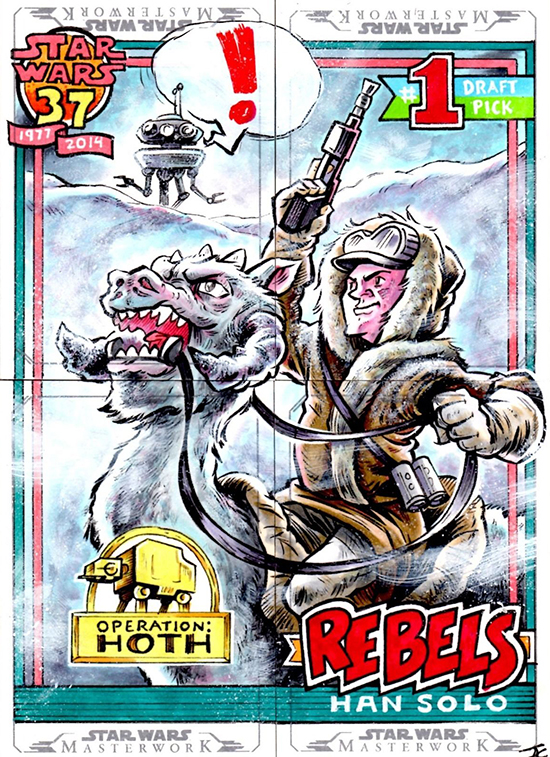 When Star Wars Met Topps History: Interview with Artist Jason Crosby 3