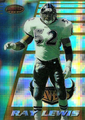 ray lewis jersey card