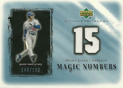 Vladimir Guerrero 2001 Fleer Game Worn Jersey Card