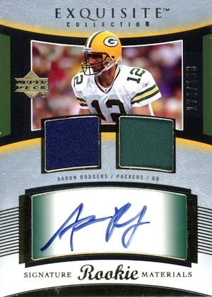 Aaron Rodgers Rookie Card Checklist, Autographed Memorabilia Guide