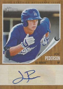 2015 Donruss Preferred Bronze Joc Pederson Rookie Los Angeles Dodgers #8  MLB