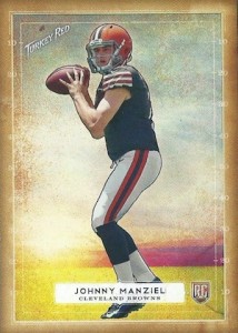 : 2014 Topps Chrome Football Card #169 Johnny Manziel :  Collectibles & Fine Art