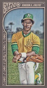 2015 GQ Mini Var 190 Rickey Henderson