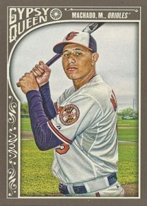 2015 Topps GQ 117 Manny Machado