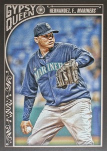 2015 Topps GQ 150 Felix Hernandez