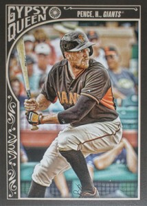 2015 Topps GQ 261 Hunter Pence