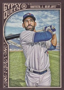 2015 Topps GQ 30 Jose Bautista