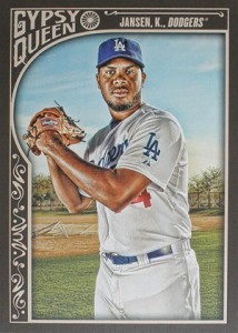 2015 Topps GQ 62 Kenley Jansen