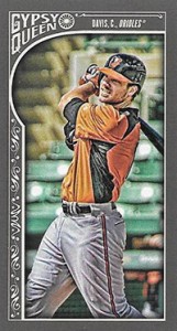 2015 Topps GQ Mini Var 137 Chris Davis