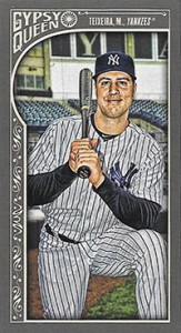 2015 Topps GQ Mini Var 140 Mark Teixeira