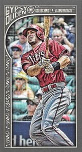 2015 Topps GQ Mini Var 16 Paul Goldschmidt