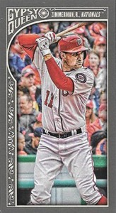 2015 Topps GQ Mini Var 178 Ryan Zimmerman