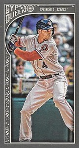 2015 Topps GQ Mini Var 183 George Springer