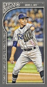 2015 Topps GQ Mini Var 185 Chris Archer