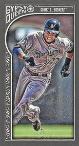 2015 Topps GQ Mini Var 188 Carlos Gomez